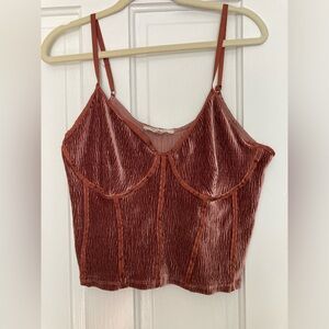 Free People Bronze Bralette